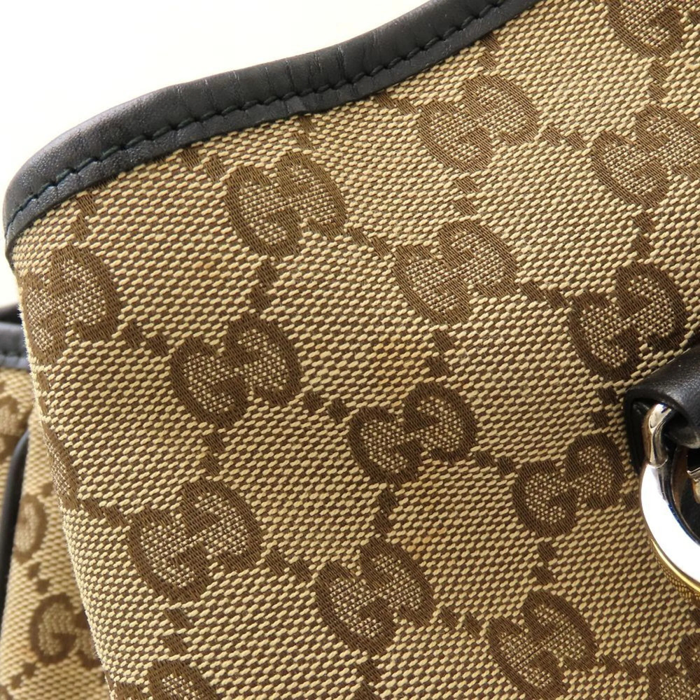 GUCCI Black Leather Tote Bag - Picture 13 of 16